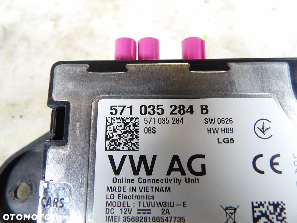 SKODA SUPERB IV 4 MODUŁ USŁUG ONLINE 571035284B - 3