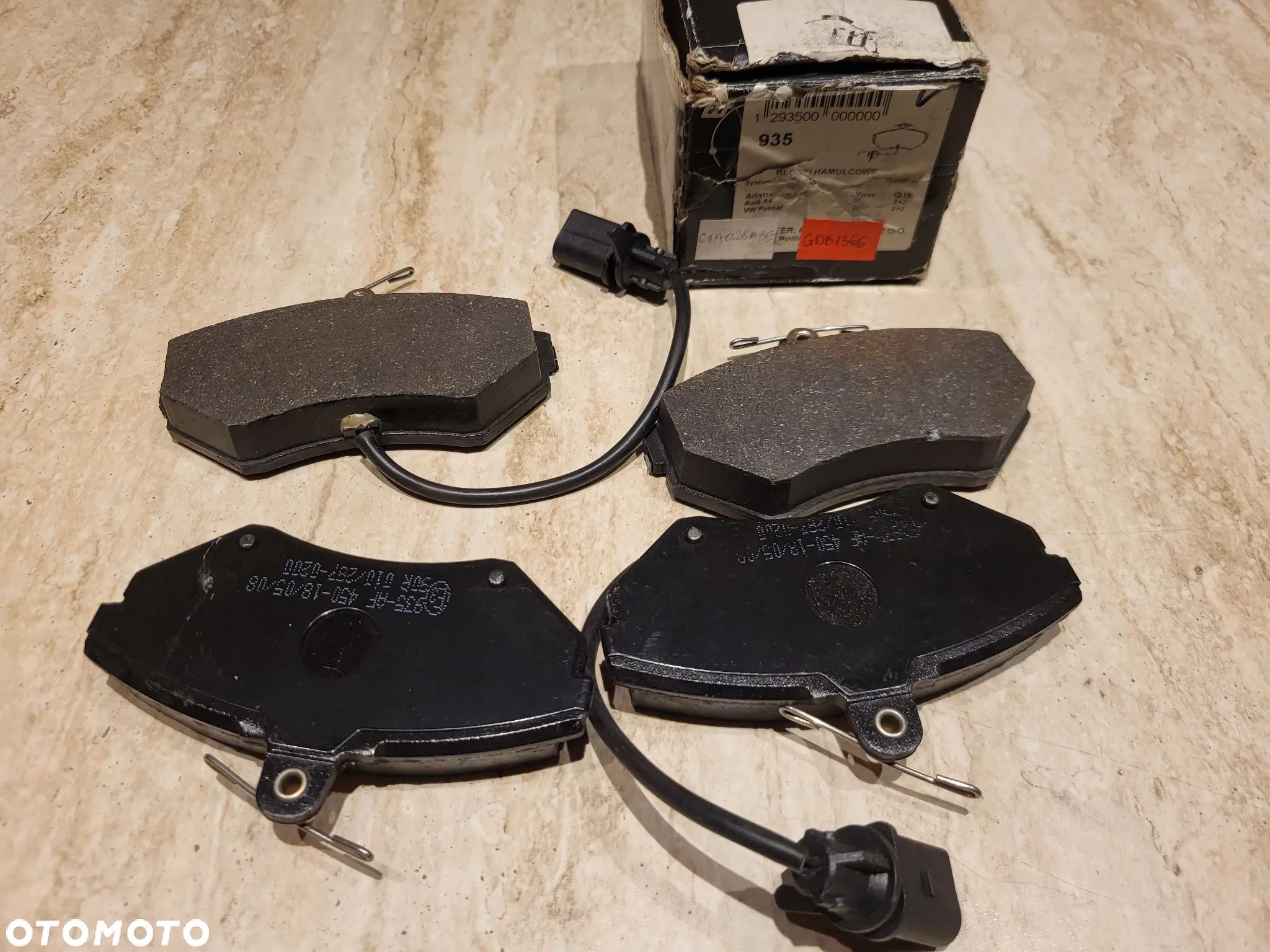 KLOCKI HAMULC. przód  AUDI A4 B5, A4 B6, A4 B7; SEAT EXEO, EXEO ST; VW PASSAT B5 1.6-3.0D 11.94-05.13 - 1