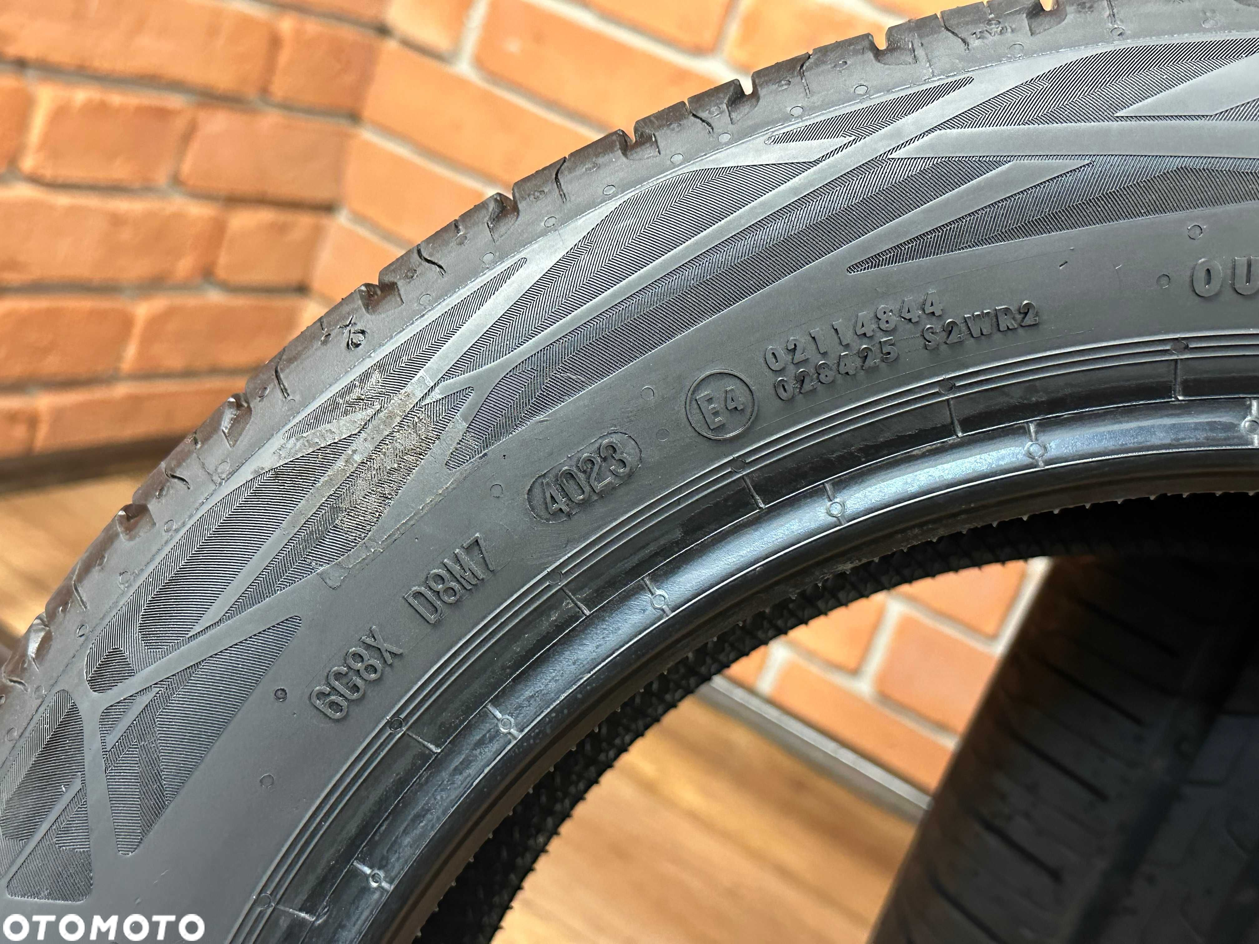 1x 185/55R15 Continental EcoContact 6  86H XL 2023 NOWA - 4