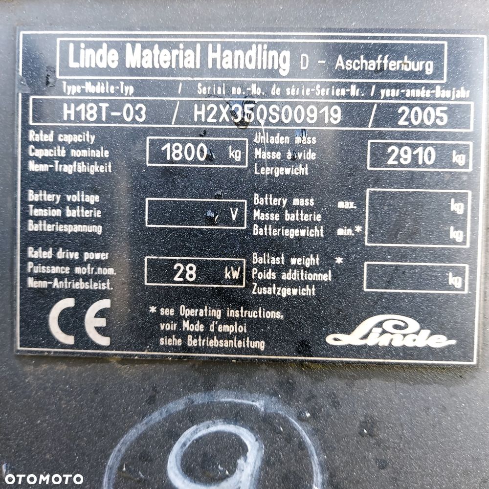 Linde 350 - 4