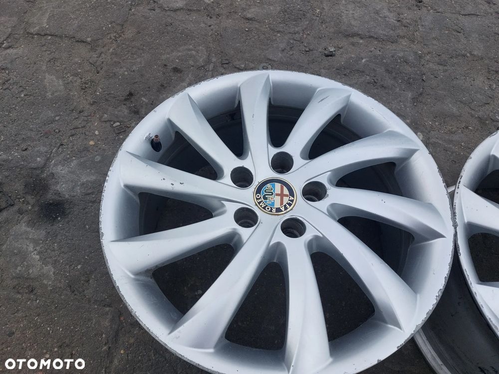 ALFA ROMEO GIULIETTA FELGI ALUFELGI R17 7.5J ET41 5X110 OE 156093270 PROSTE! - 3