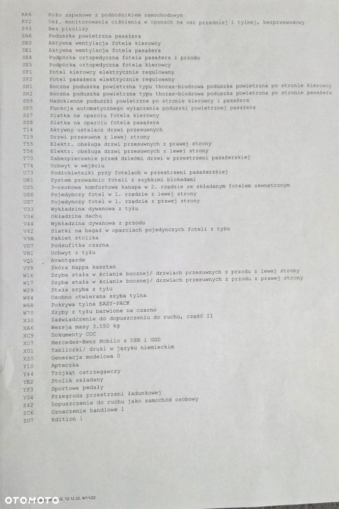 Mercedes-Benz Klasa V 250 BlueTEC lang 7G-TRONIC Edition 1 - 30