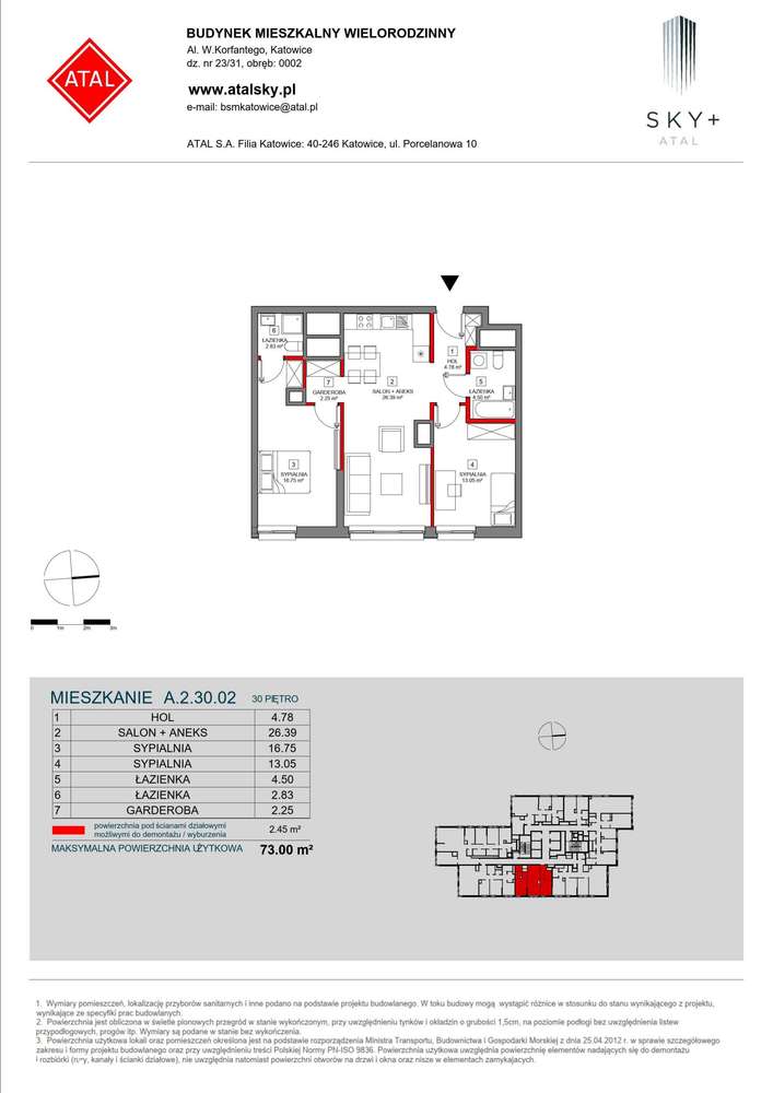 3-pokojowe mieszkanie 73m2 Bez Prowizji - Pełny obrazek: 2/24