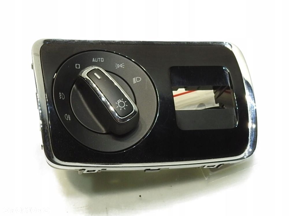 PANEL PRZEŁĄCZNIK WŁĄCZNIK ŚWIATEŁ SKODA SUPERB II 3T0941431B - 1