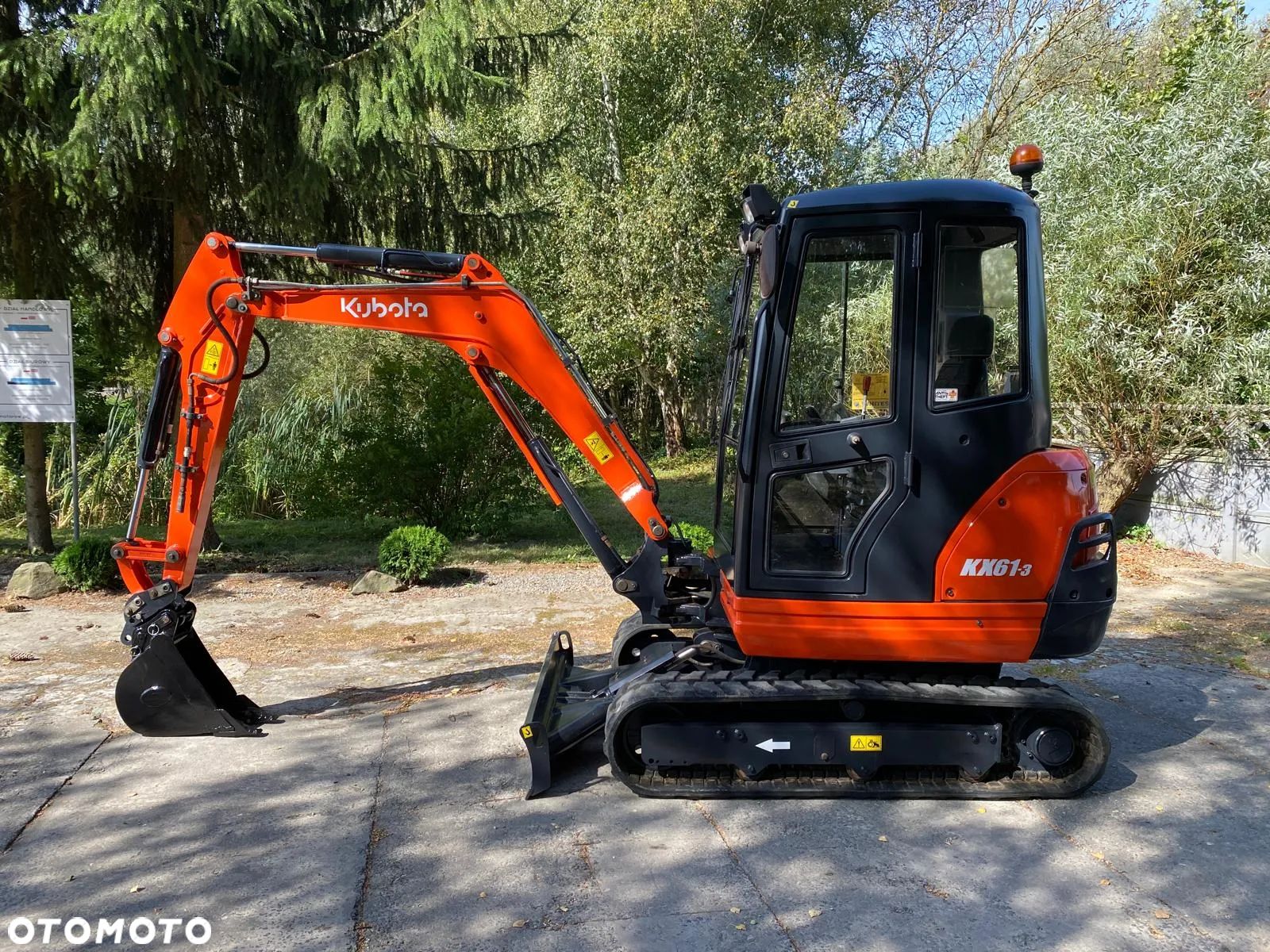 Kubota KX61-3 | 2016rok | 2412 mtg | mały przebieg! | nowe sworznie I FV - 1