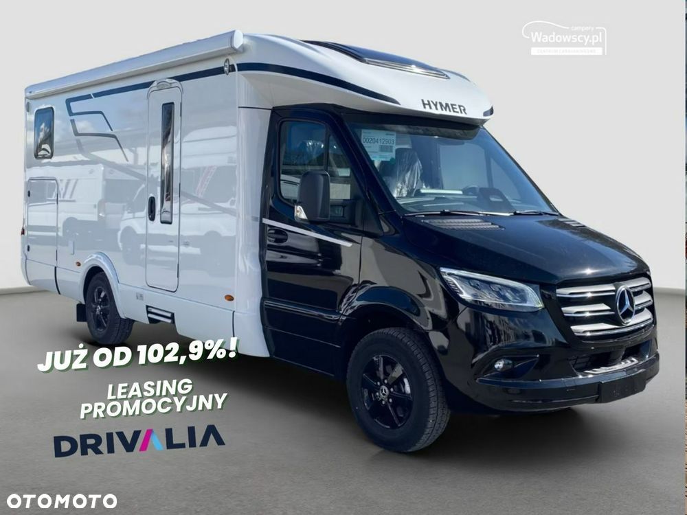 Hymer-Eriba Tramp S 685 - półintegra w układzie face to face - 2