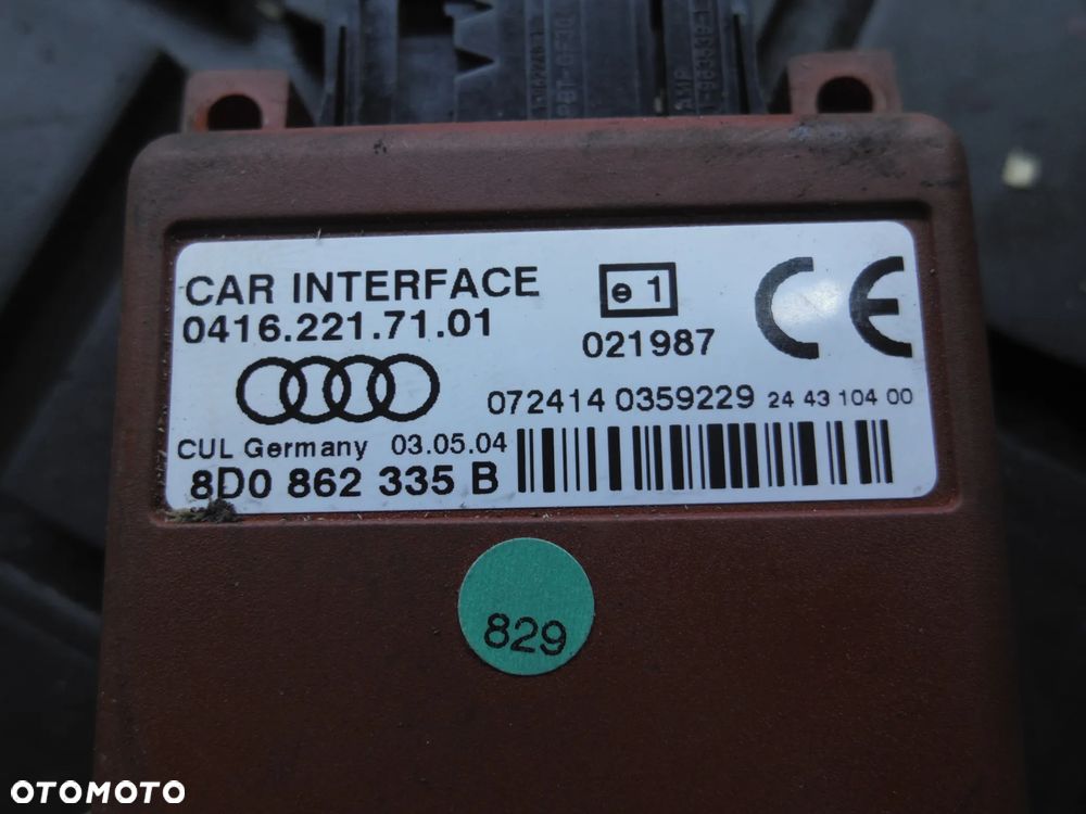 MODUŁ TELEFONU AUDI A4 B6 8D0862335B VW PASSAT B5 LIFT - 2