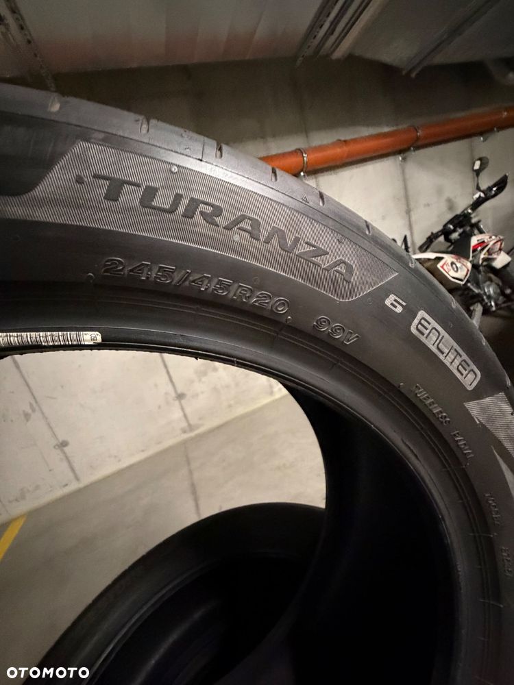 4szt Bridgestone Turanza 6 245/45 R20 99V DOT 26 - 5