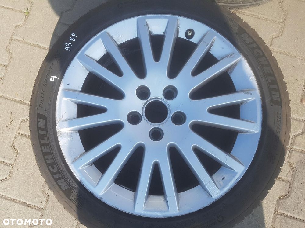 AUDI A3 8P 04-12r A4 A6 FELGA ALUMINIOWA 17 5X112 - 1