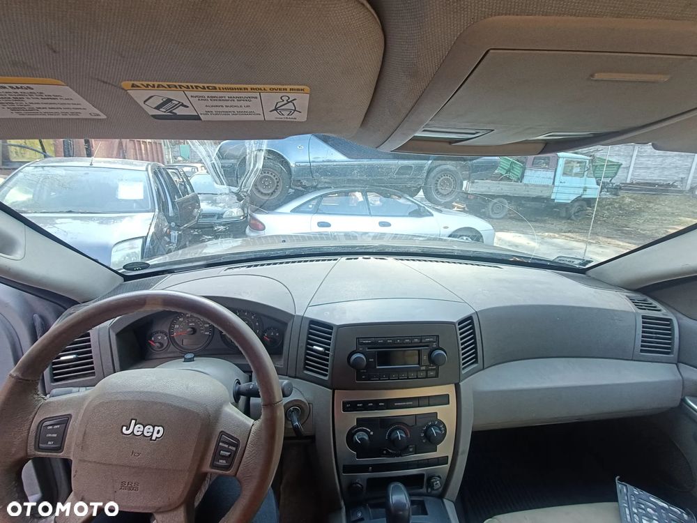 JEEP GRAND CHEROKEE III WK 04-10 2006 r. deska rozdzielcza + pasy lewy i prawy przód + moduł + AIRBAG  * - 1