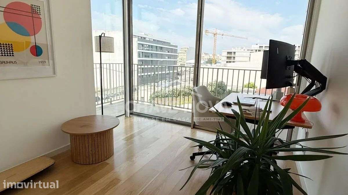 Arrendamento Apartamento T3 mobilado com vista Mar - Matosinhos Sul - Grande imagem: 3/13