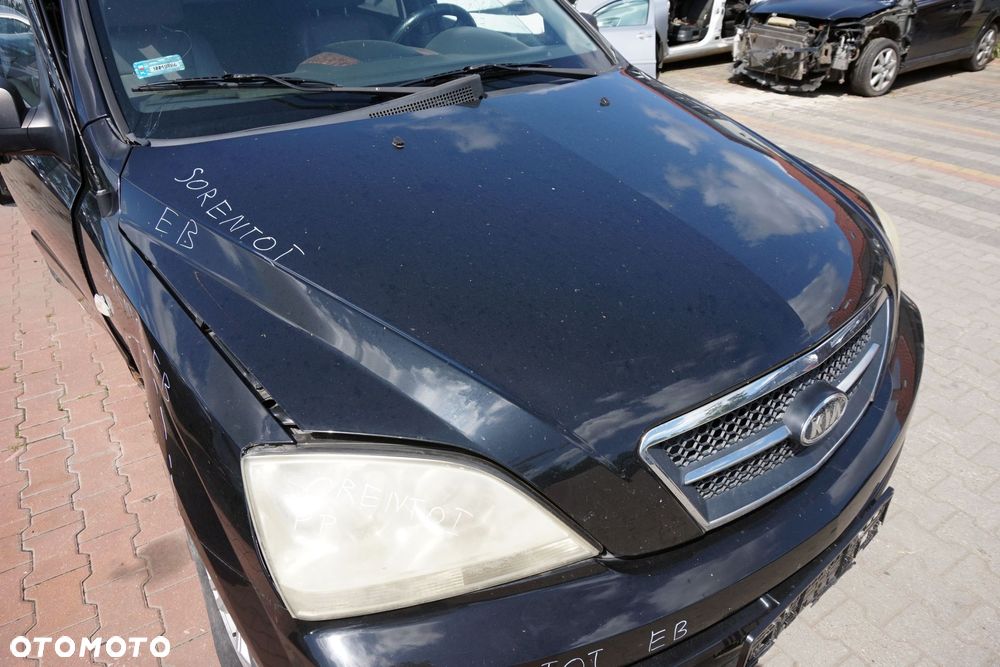 MASKA ZDERZAK BŁOTNIKI LAMPY SORENTO I EB  KIA 2002-2007 CZARNY PRZÓD KOMPLETNY - 3