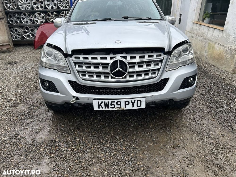 Bara fata Mercedes ML W164 Facelift 2008 - 2011 GRI (1219) Diesel model fara spalatoare ... - 1