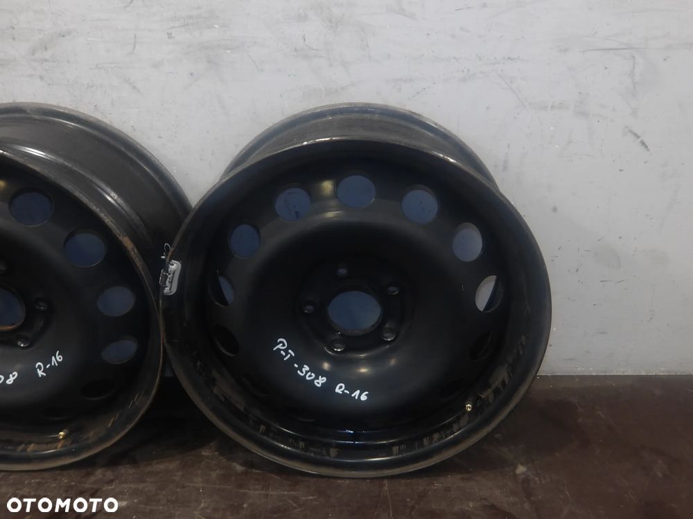 PEUGEOT 308 HB 1.6B 07-13 FELGI STALOWE STALÓWKI R16 5X108 9835223080 - 6