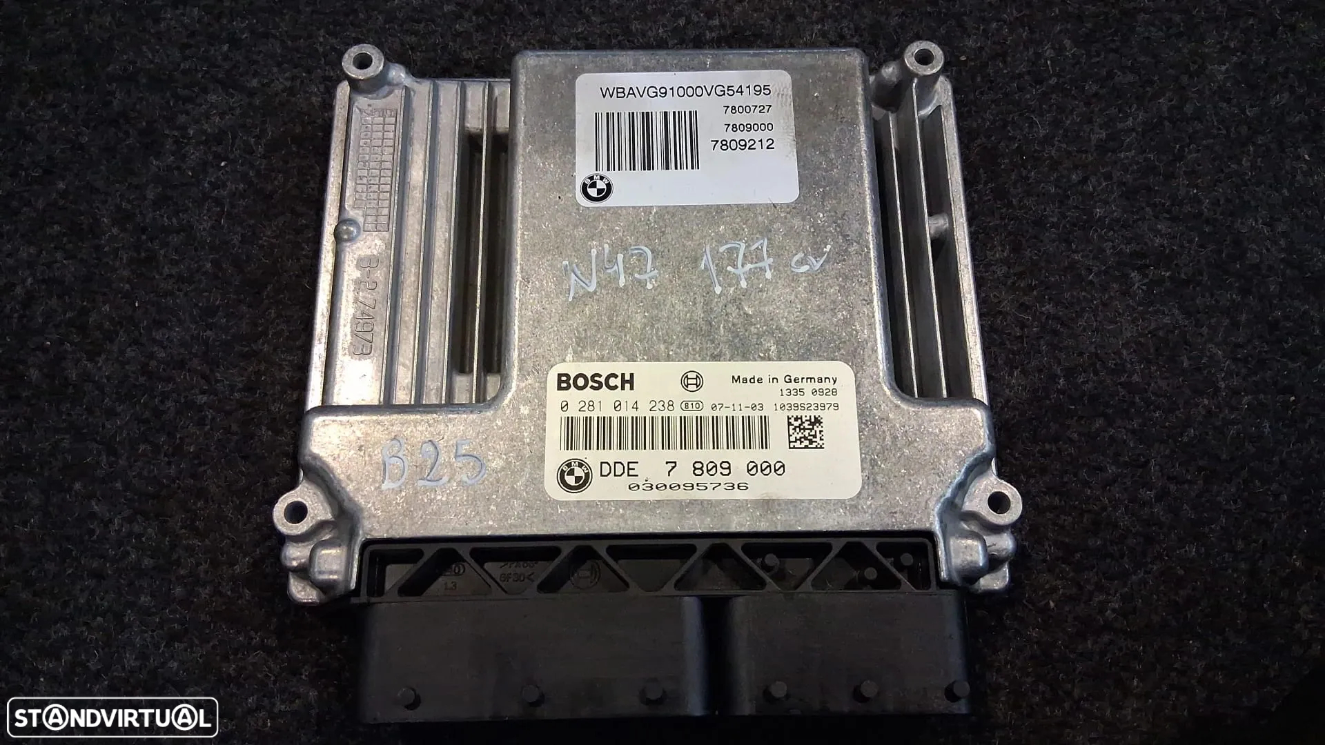 Centralina Motor BMW N47 E81 E87 E90 E91 E60 E61 - 4