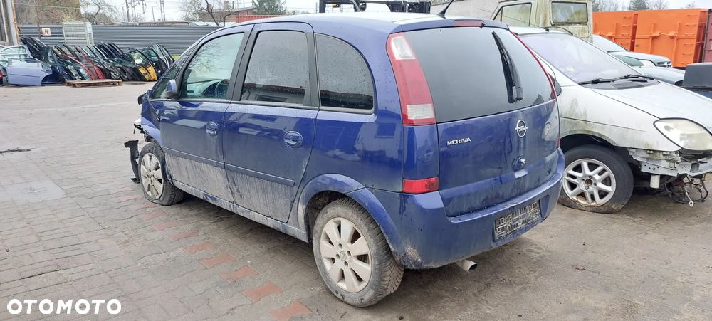 opel meriva A na części fotel drzwi szyby lusterko skrzynia chłodnica zamek klamka radio - 11