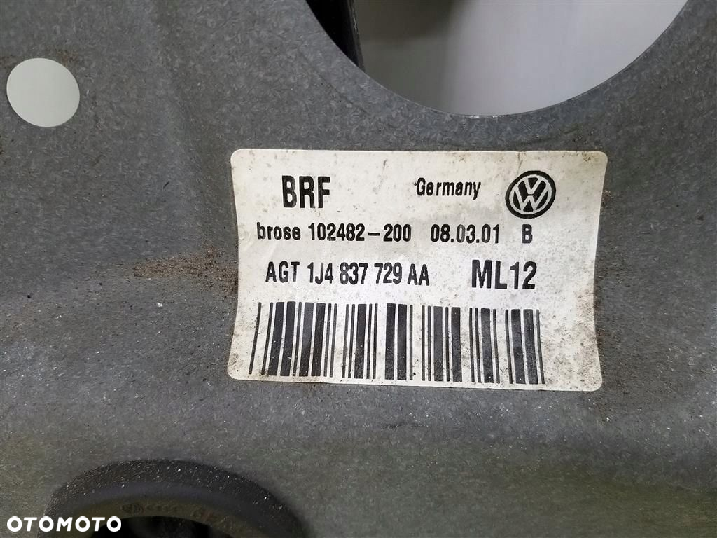 Podnośnik szyby przód lewy VW Bora GOLF IV 5DRZWI 1J4837755 ORYGINAŁ - 6