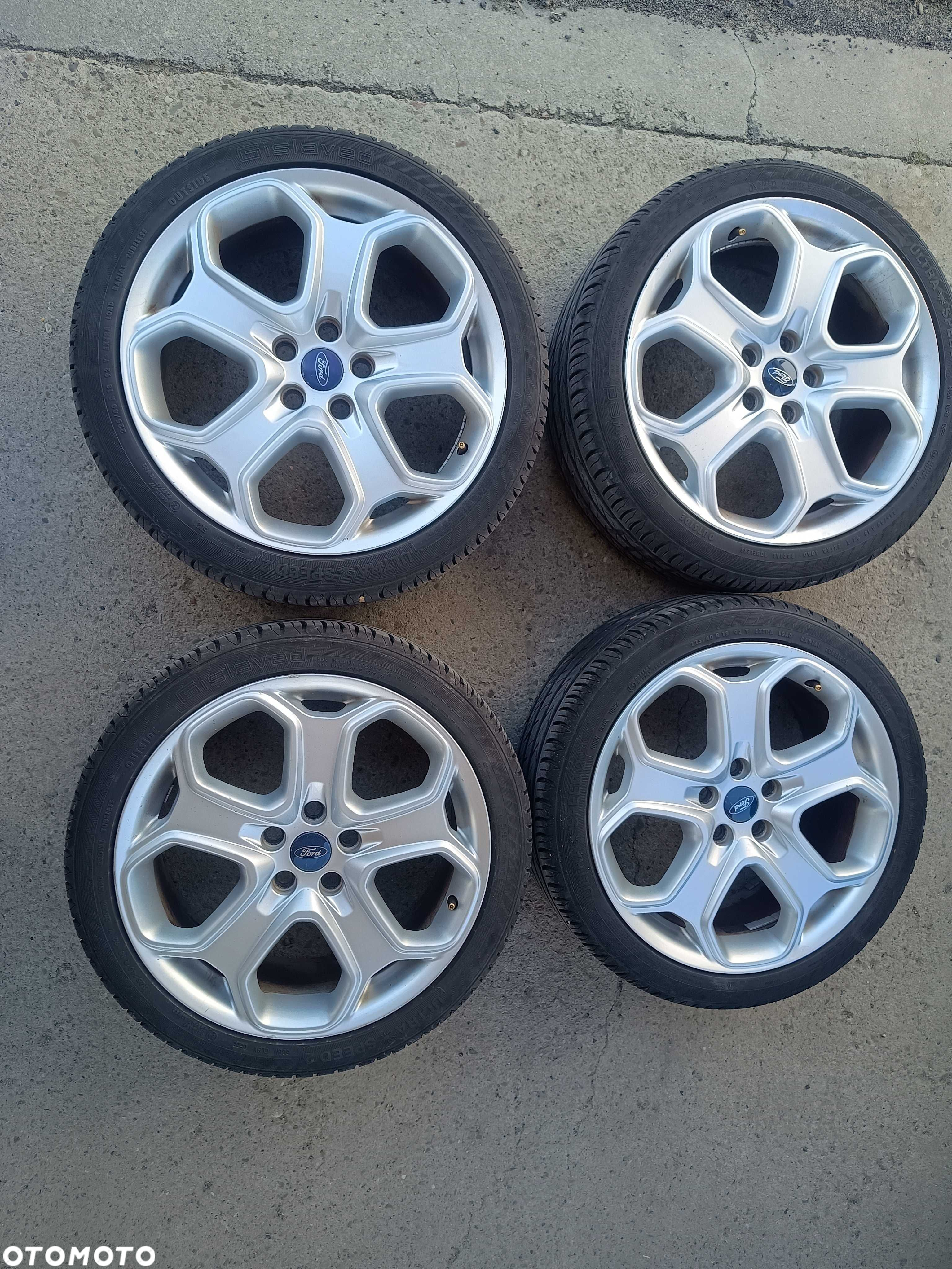 Koła Alufelgi Ford 18'' 5x108 Opony letnie 225/40R18 z 2022r - 2