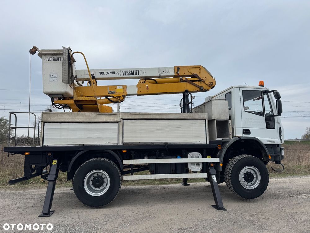 Iveco Eurocargo 140E25 4x4 podnośnik zwyżka wciagarka - 13