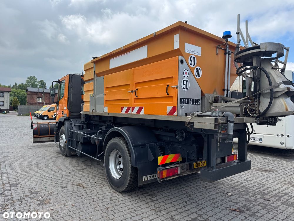 Iveco Eurotech 190E27 Hakowiec Solarka Piaskarka Pług Specjalny Tylko 94 tys km - 8