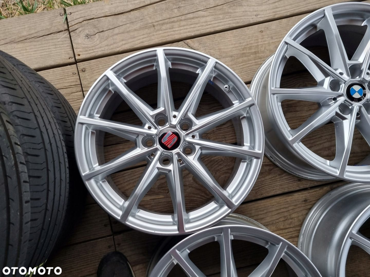 VW PASSAT,TIGUAN,SEAT LEON,AUDI A4,SKODA Octavia ALU 7,5X17 ET30 super stan - 7