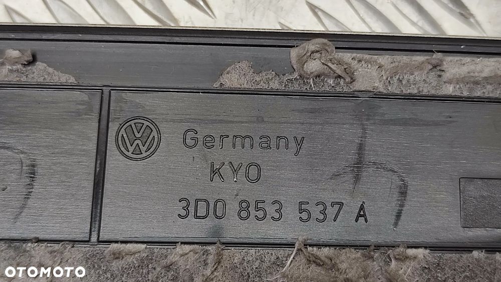 VW PHAETON LIFT 12R LISTWY NAKLADKI OZDOBNE PROGOWE KOMPLET 3D0853538A 3D0853537A 3D0853539A 3D0853540A - 6
