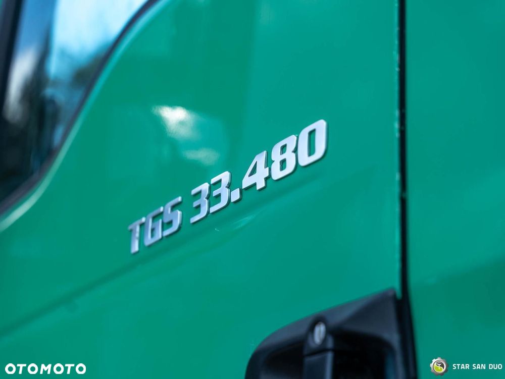 MAN TGS 33.480 6x4 PALFINGER PK 22002 HDS Żuraw Wywrotka Łyżka - 13