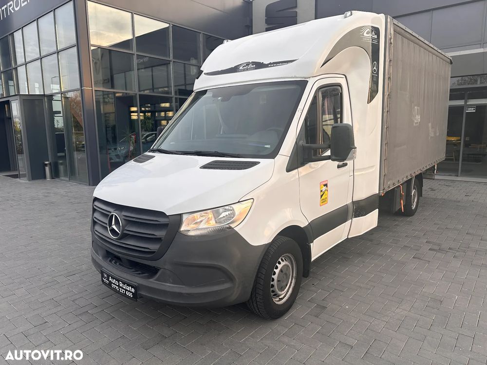 Mercedes-Benz SPRINTER 316 CDI PRELATA CABINA DE DORMIT IN SPATE