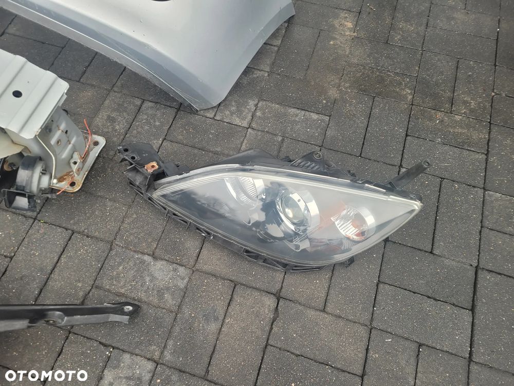 Mazda 3 BK 07r lift 5d hb Maska blotniki zderzak lampy komplet europa - 7