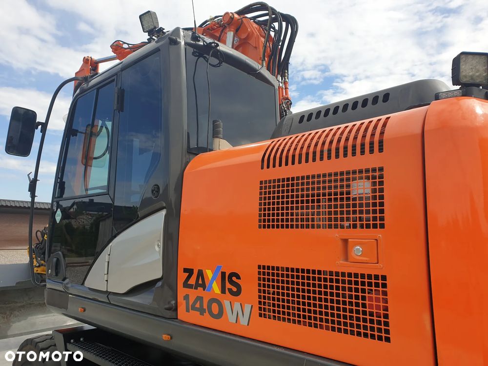 Hitachi ZX 140W ROTOTILT SPROWADZONA SUPER STAN - 10