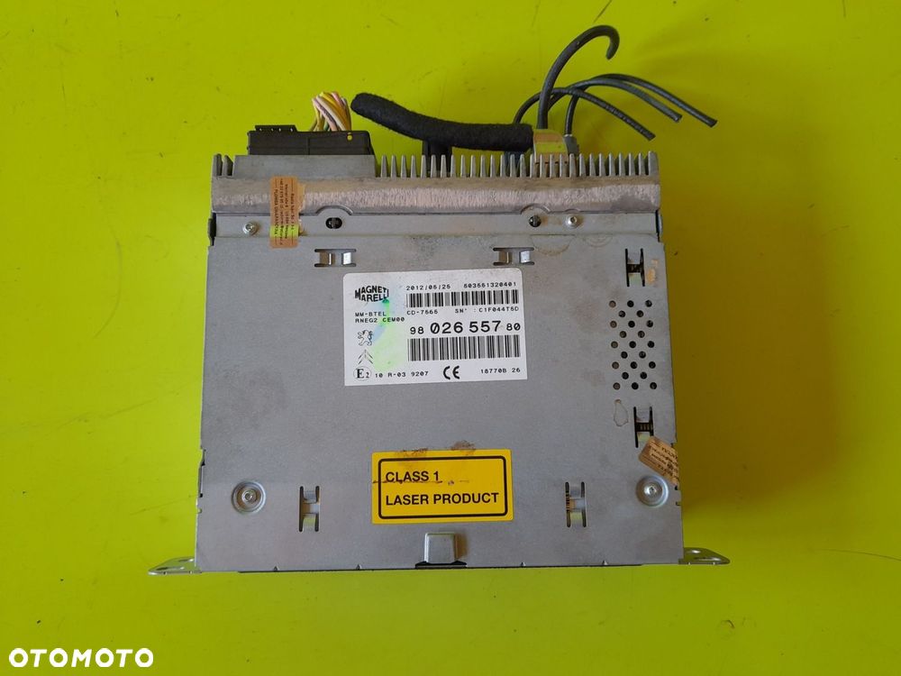RADIO NAWIGACJA 9802655780 PEUGEOT 508 I 12R - 2