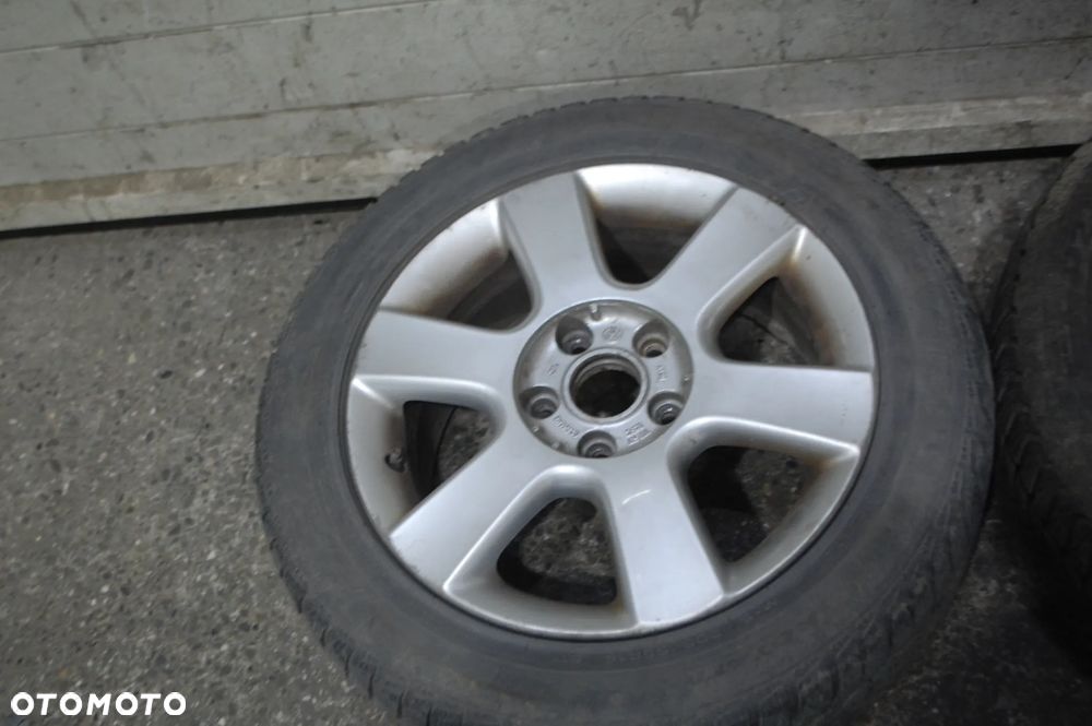 KOŁA FELGI ALUMINIOWE + OPONY ZIMOWE 1T0601025C 5X112 ET50 6.5J 205/55R16 VW TOURAN I GOLF V AUDI SEAT SKODA - 5