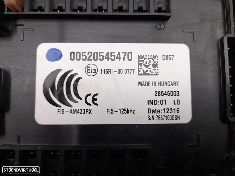 Caixa fusíveis / SAM / BSI FIAT Tipo Hatchback (357_) - 4