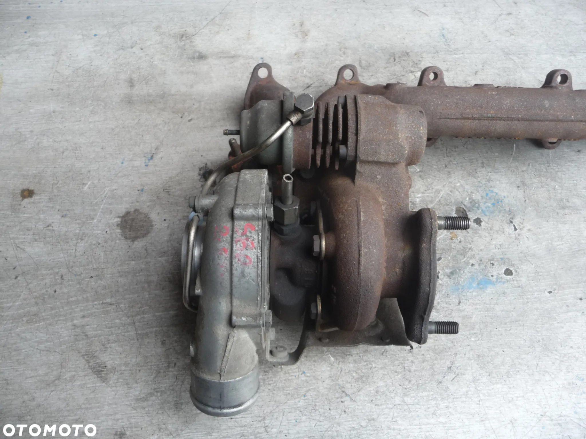 VOLVO S80 V70 2.5 TDI TURBINA TURBOSPRĘŻARKA 074145701J - 4