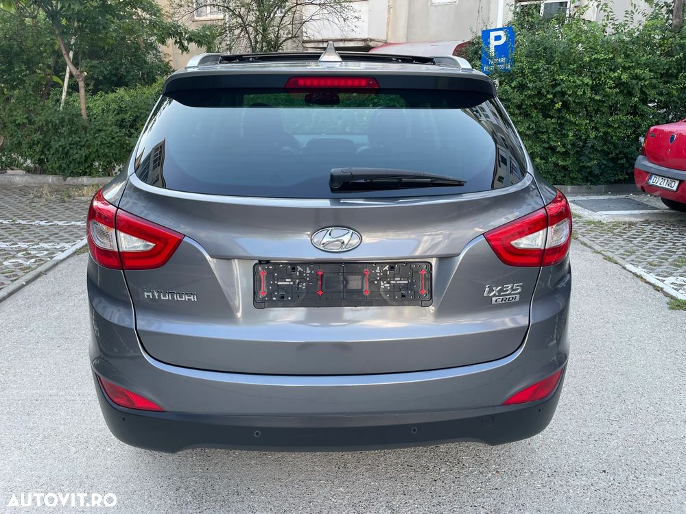 Hyundai ix35 1.7 CRDI 2WD blue Finale Gold - 11