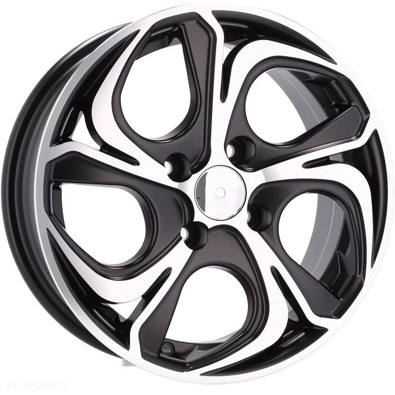 4x Felgi 15 m.in. do RENAULT Clio Megane Captur TOYOTA Yaris - BY980 (LU1235) - 8