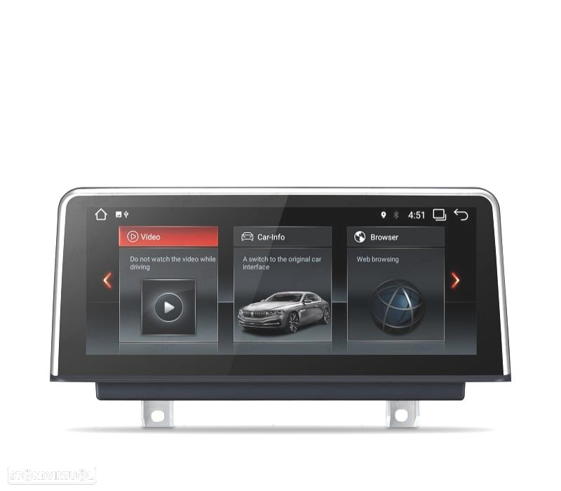 AUTO RADIO GPS ANDROID 10 PARA BMW SERIE 3 SERIE 4 10,25" - 5