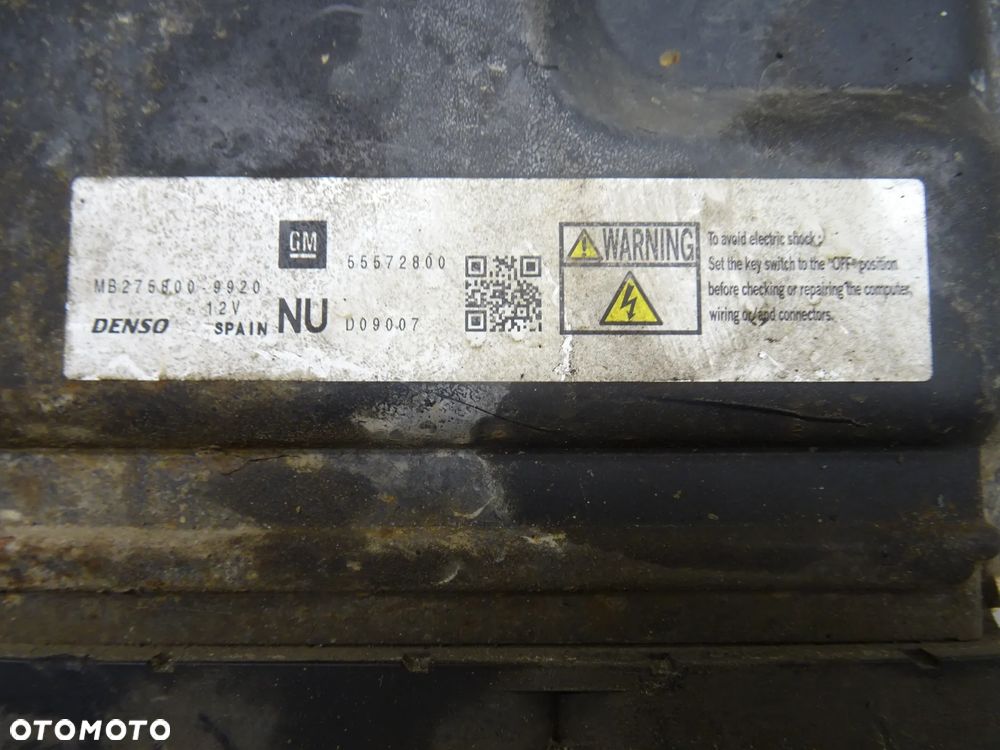 OPEL ZAFIRA B LIFT 1.7CDTI STEROWNIK KOMPUTER SILNIKA 55572800 - 3