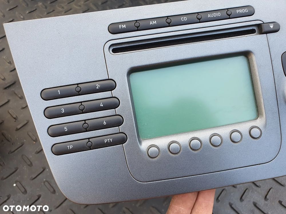 SEAT TOLEDO III ALTEA RADIO FABRYCZNE RADIOODTWARZACZ 5P1035152 - 2