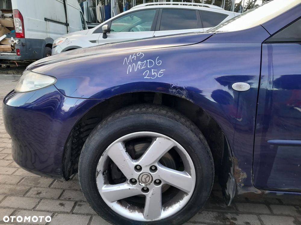 MAZDA 6 BŁOTNIK LEWY PRZEDNI LEWY PRZÓD KOLOR: 25E - 1