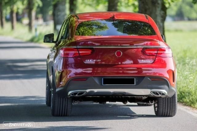 Ponteiras de Escape Mercedes C / GLC / GLE Look Amg - 4