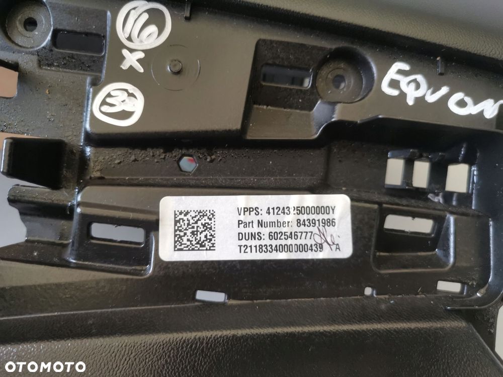 CHEVROLET EQUINOX III 18- KONSOLA DESKA PODUSZKA USA - 8