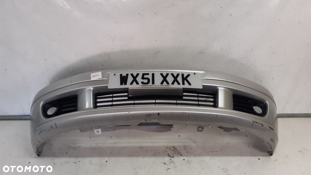 # ZDERZAK PRZÓD PRZEDNI DO MITSUBISHI CARISMA SREBRNY POD HALOGENY - 1