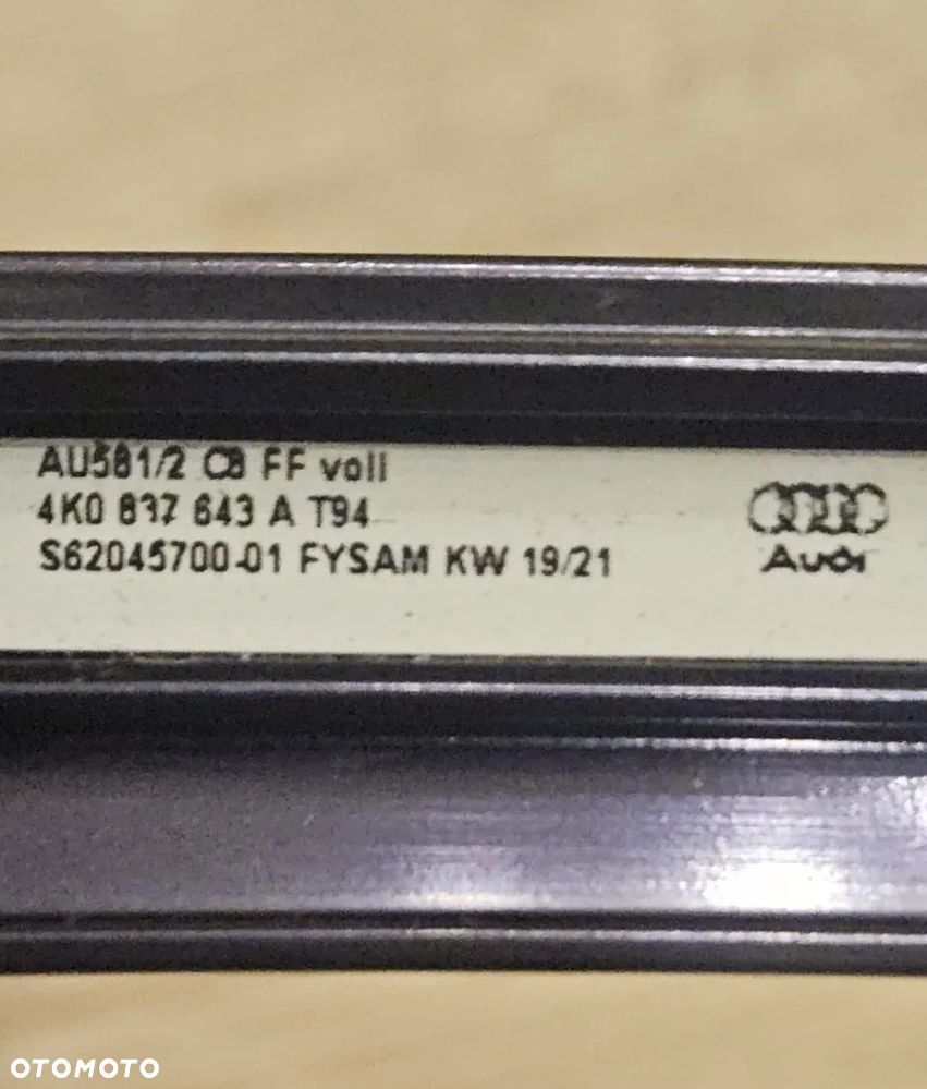 Listwy drzwi Audi A6 C8 4K0 - 5
