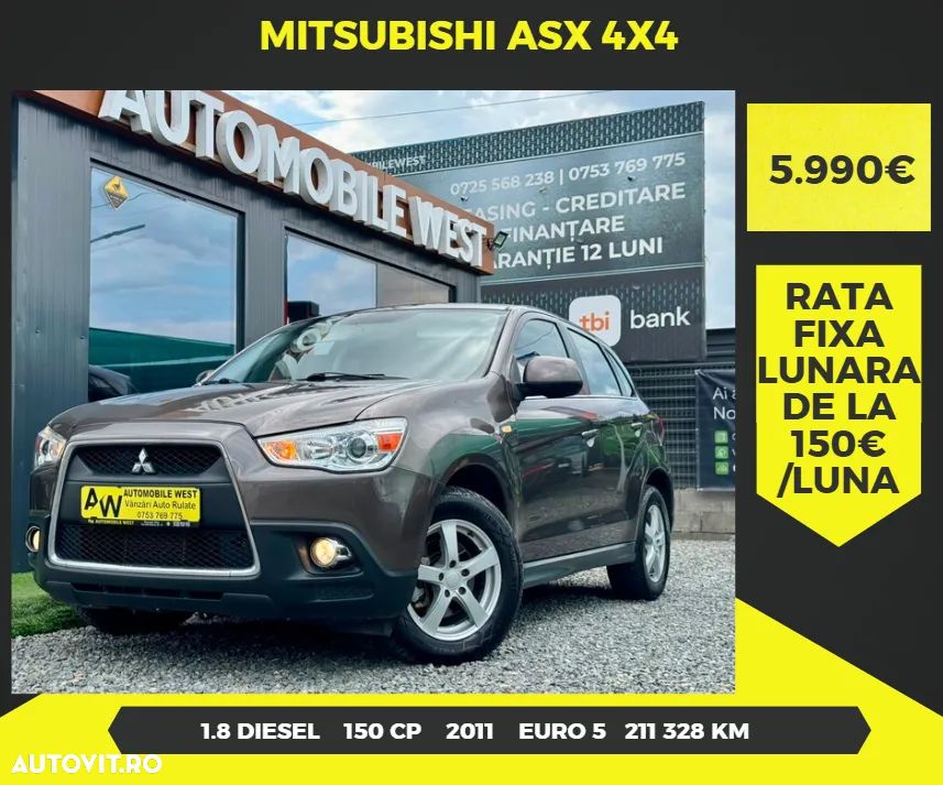 Mitsubishi ASX 1.8 DI-D 2WD Invite - 1