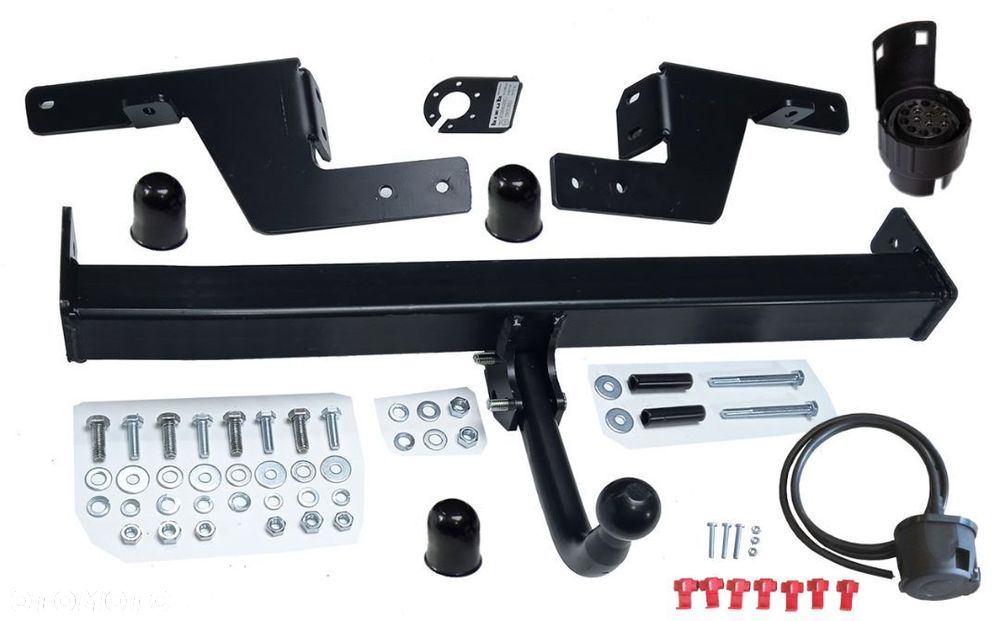 HAK HOLOWNICZY + WIĄZKA + GNIAZDO 7PIN RENAULT LAGUNA 2 II HATCHBACK + HTB + KOMBI + 5D od2001 - 12