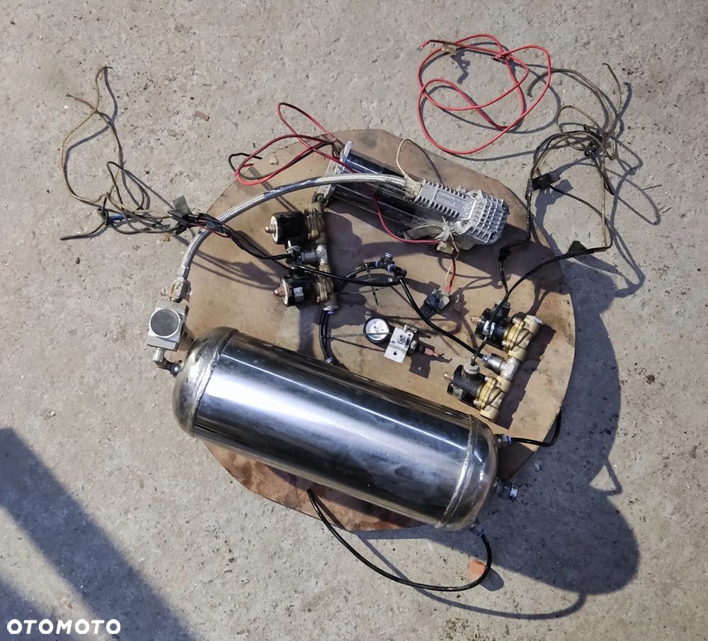 VW POLO AIR RIDE ZAWIESZENIE PNEUMATYCZNE AMORTYZATORY WIĄZKA POMPA TATECHNIX - 1