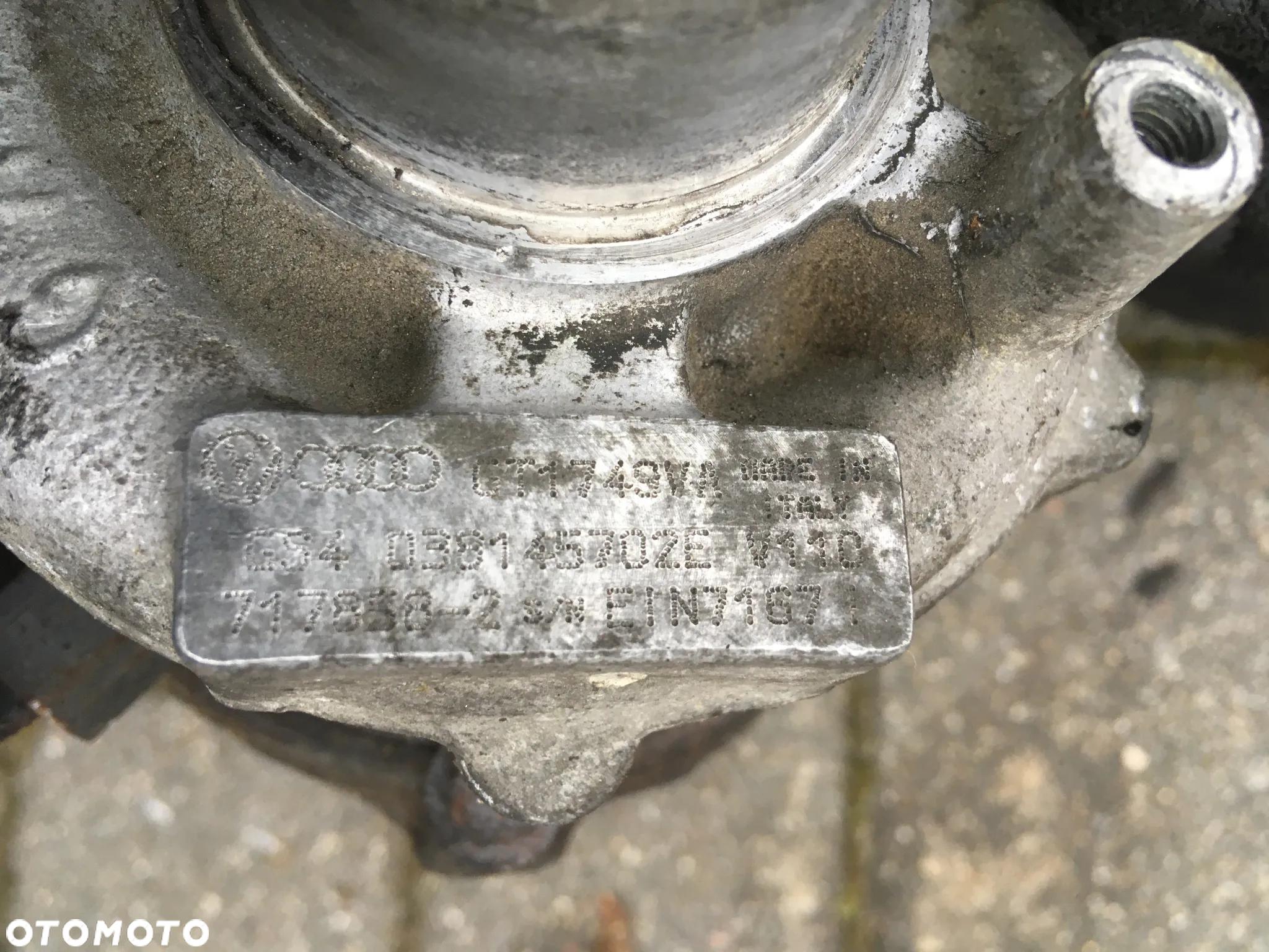TURBOSPRĘŻARKA TURBINA A6 C5 A4 PASSAT B5 1.9 TDI 130KM 038145702E - 4