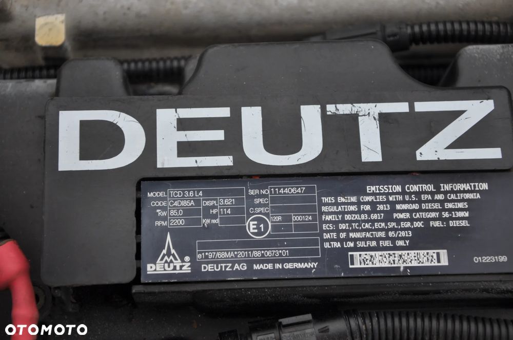 Silnik Deutz 3.6 L4 - 5
