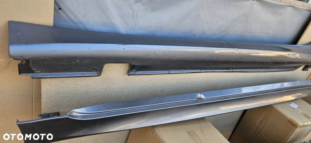 BMW E60 M PAKIET ZDERZAK PRZEDNI PRZÓD TYLNY TYŁ PROGI KOMPLET SPACEGRAU WLOTY ABSORBER 7896582 - 26